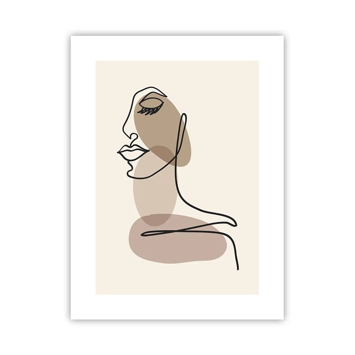 Póster - Una línea de hermosura - 30x40 cm