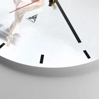 Esfera sin numeración, con rayas