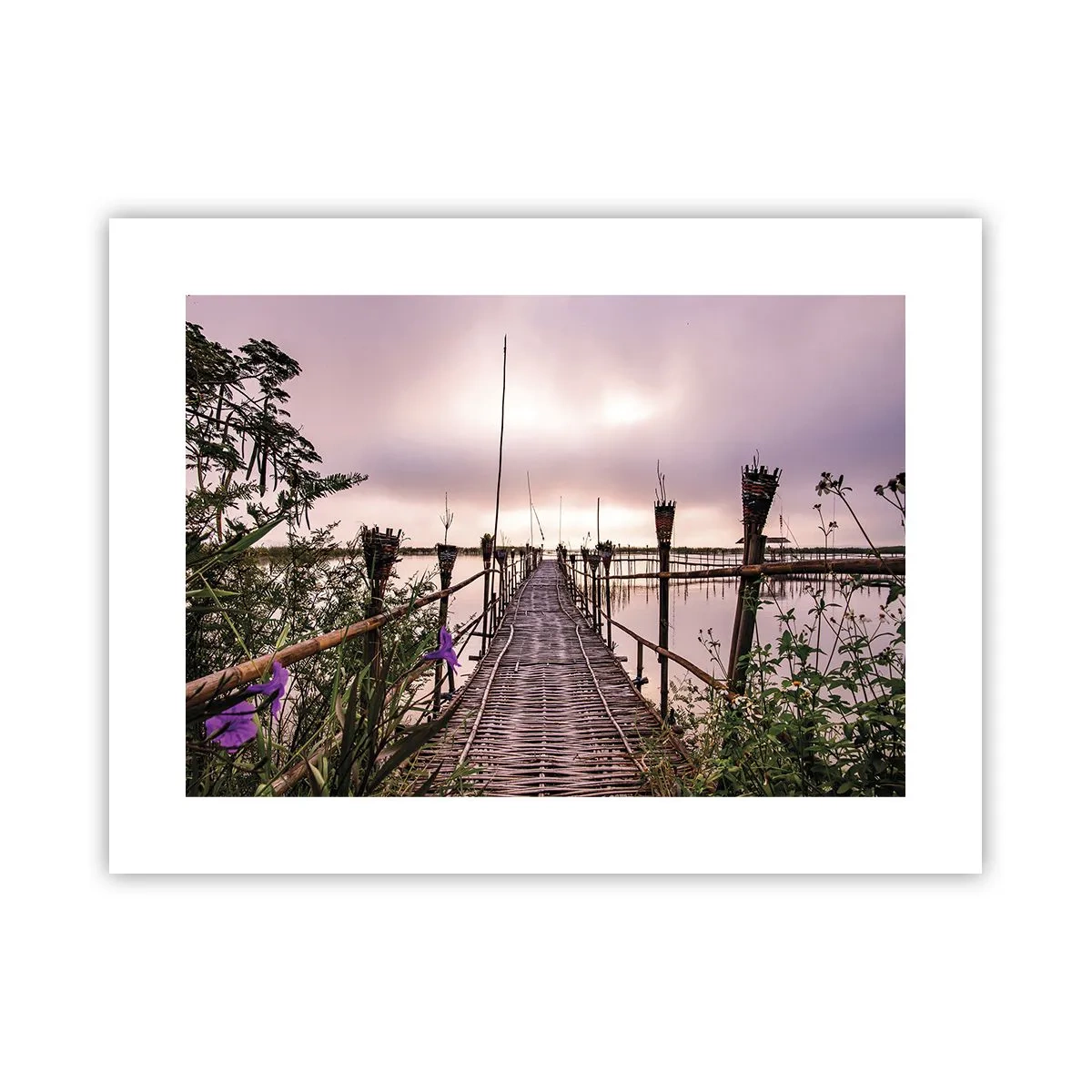 Póster - La tranquilidad de Asia - 40x30 cm