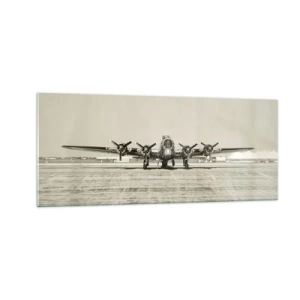 Cuadro sobre vidrio - Impresiones sobre Vidrio - Como siempre, preparado - 100x40 cm