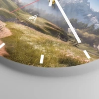 Esfera sin numeración, con rayas