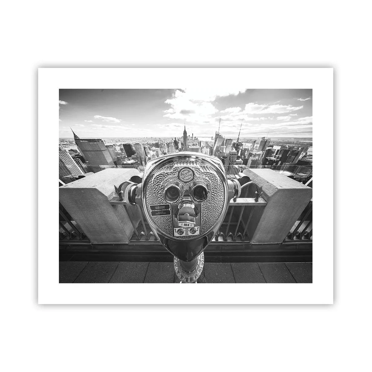 Póster - Sobre la ciudad - 50x40 cm