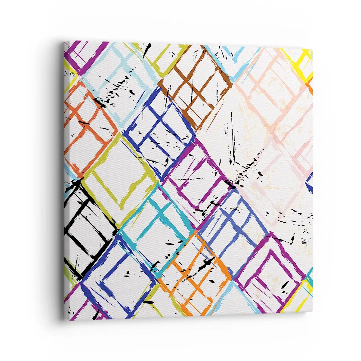 Cuadro sobre lienzo - Impresión de Imagen - Habitáculos en alquiler - 30x30 cm