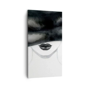 Cuadro sobre lienzo - Impresión de Imagen - Un misterio sensual - 45x80 cm