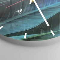 Esfera sin numeración, con rayas