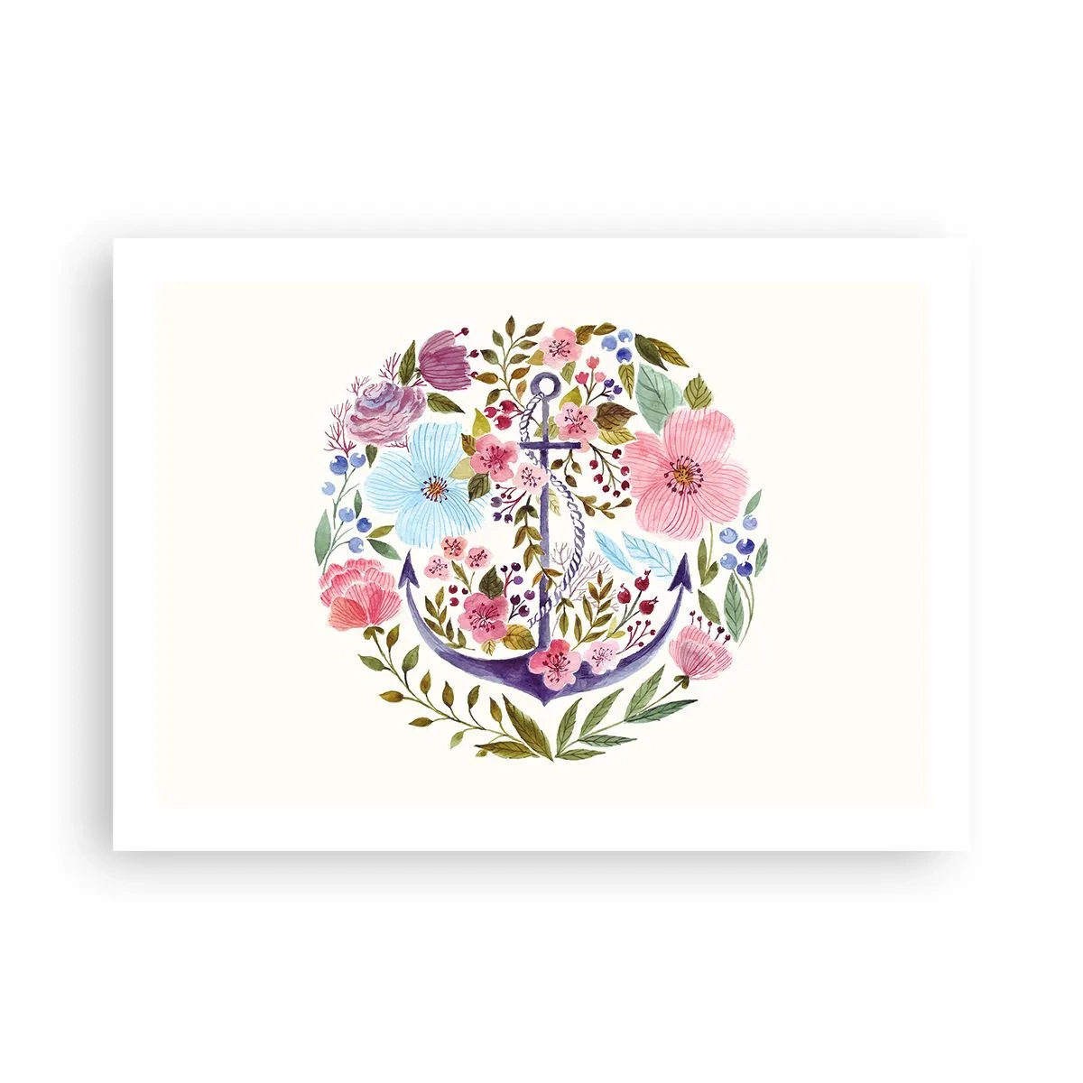 Póster - El sueño reparador de un marinero - 70x50 cm