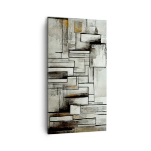 Cuadro sobre lienzo - Impresión de Imagen - El poder de la sencillez - 45x80 cm