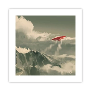 Póster - Pionero sin miedo - 40x40 cm