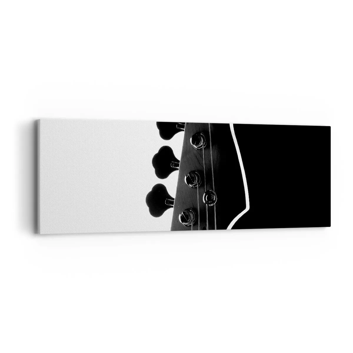 Cuadro sobre lienzo - Impresión de Imagen - Silencio musical  - 90x30 cm