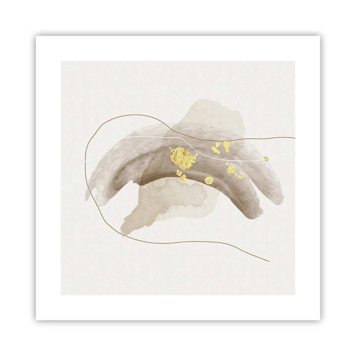 Póster - Encontrado en el espacio - 40x40 cm