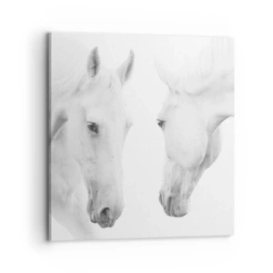 Cuadro sobre lienzo - Impresión de Imagen - ¿Es esto realmente la amistad...? - 70x70 cm