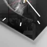 Esfera sin numeración, con rayas