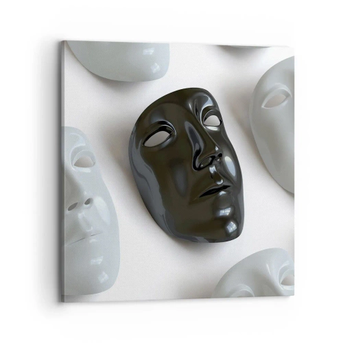 Cuadro sobre lienzo - Impresión de Imagen - ¿Cómo destacar? - 70x70 cm