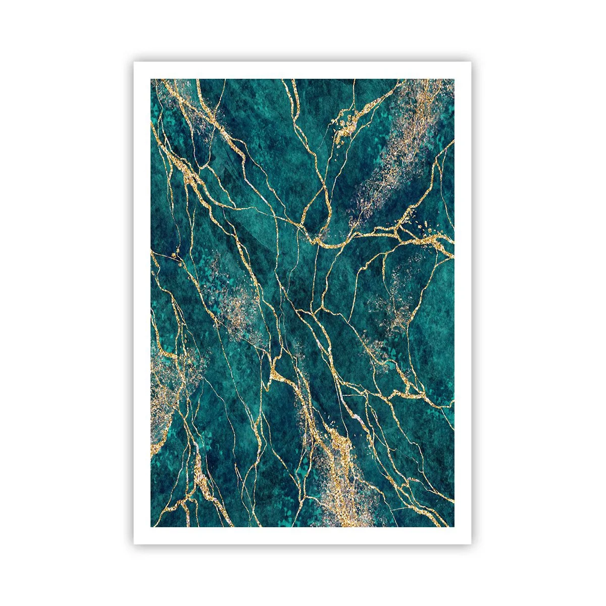 Póster - Riachuelos de oro - 70x100 cm