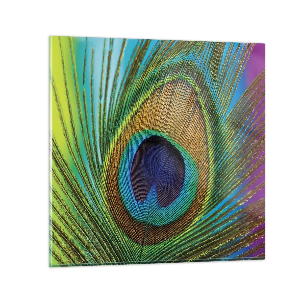 Cuadro sobre vidrio - Impresiones sobre Vidrio - Cara a cara - 30x30 cm