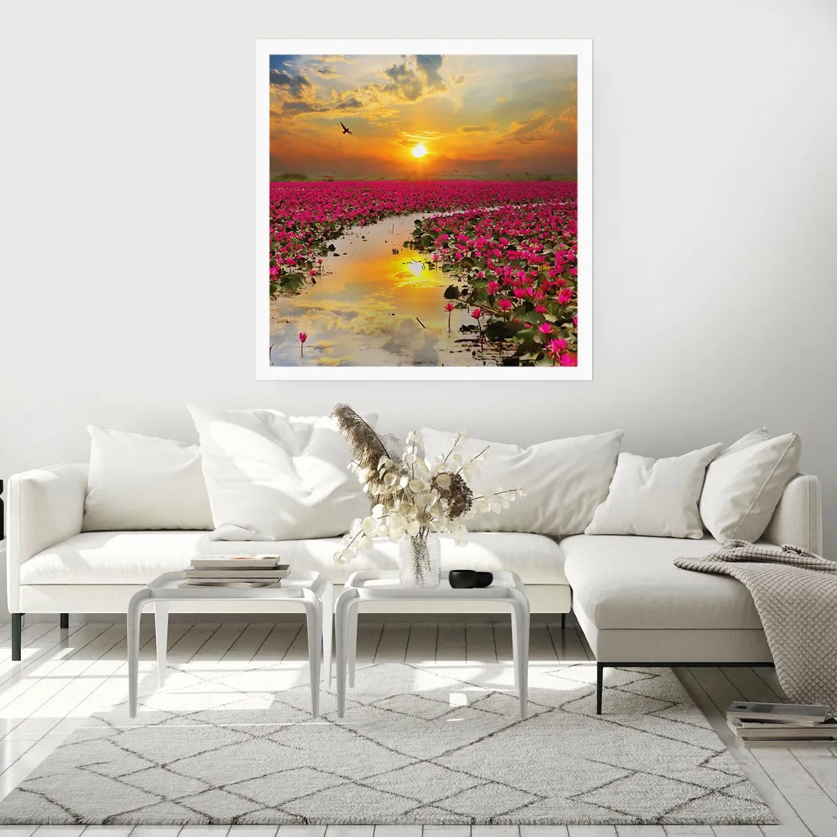 Póster - La vida secreta del lago - 40x40 cm