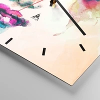 Esfera sin numeración, con rayas