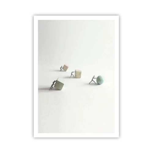 Póster - El avance de la geometría - 70x100 cm