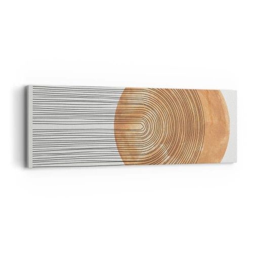 Cuadro sobre lienzo - Impresión de Imagen - Una composición soleada - 90x30 cm