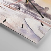 Esfera sin numeración, con rayas