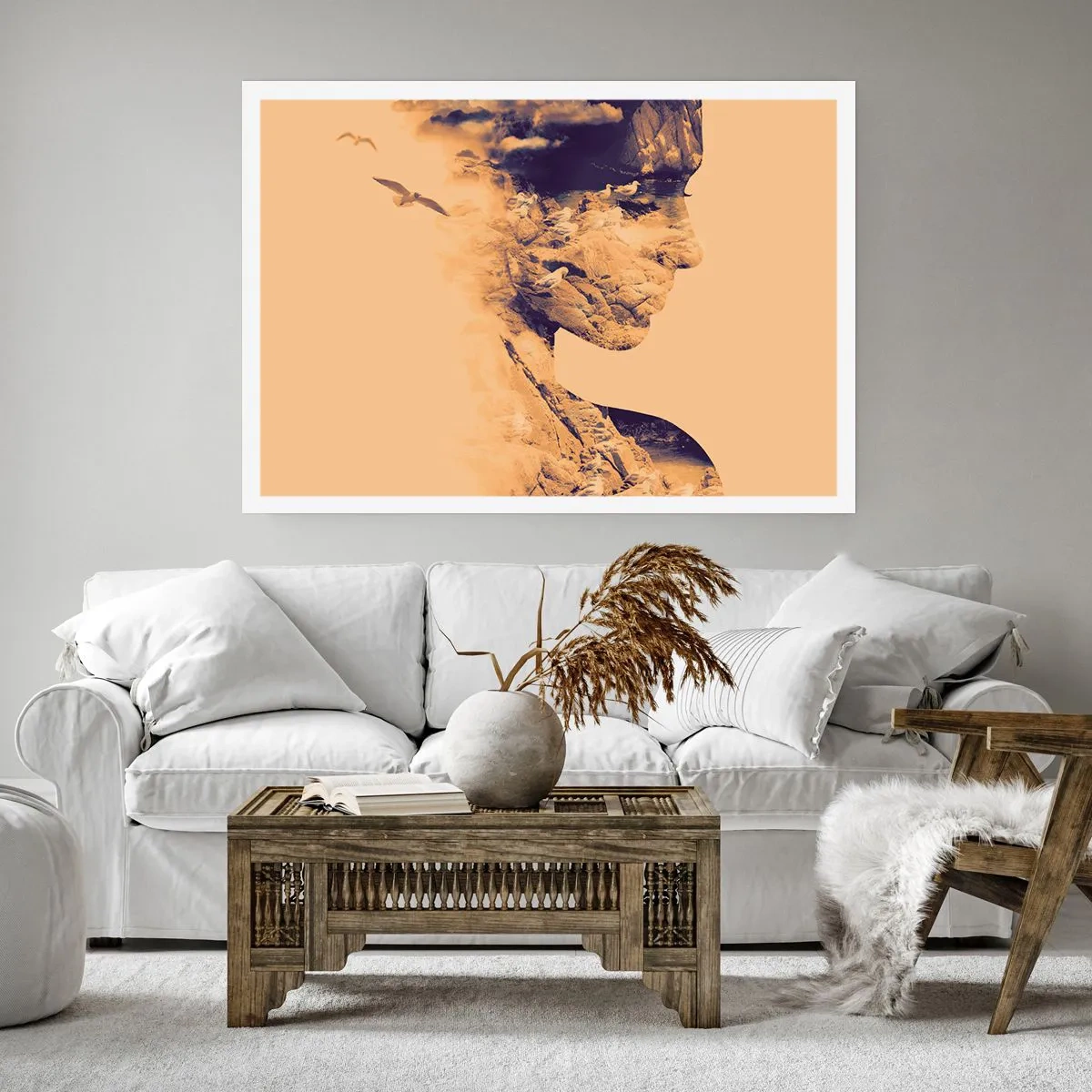 Póster - Hermosa por naturaleza - 70x50 cm