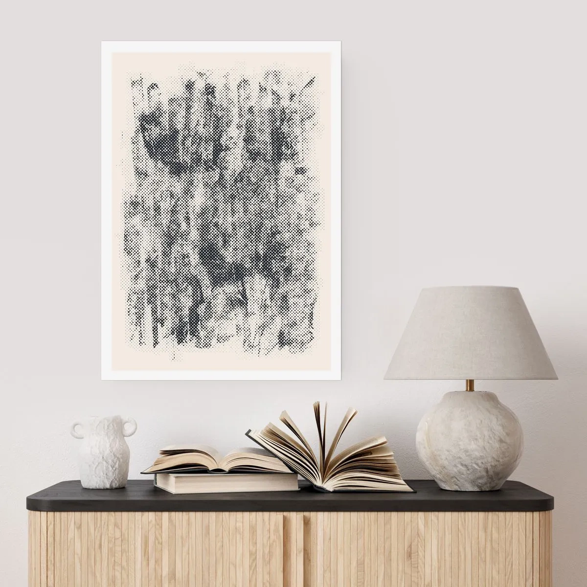 Póster - Composición brumosa - 70x100 cm