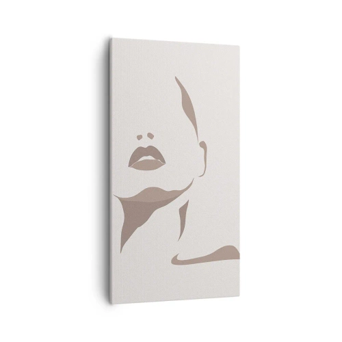 Cuadro sobre lienzo - Impresión de Imagen - Creación a partir de la luz y la sombra - 55x100 cm