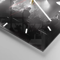 Esfera sin numeración, con rayas