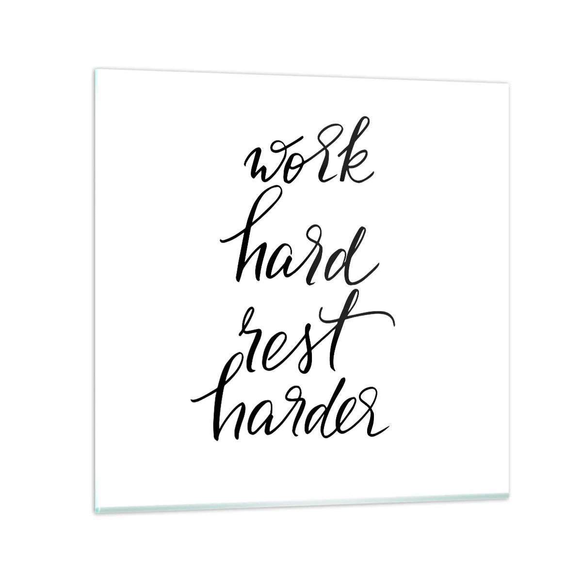 Cuadro sobre vidrio - Impresiones sobre Vidrio - Balance de vida - 70x70 cm