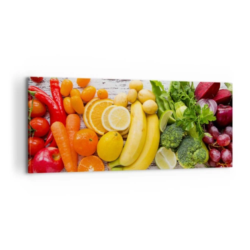 Cuadro sobre lienzo - Impresión de Imagen - ¿No es suficiente? - 100x40 cm