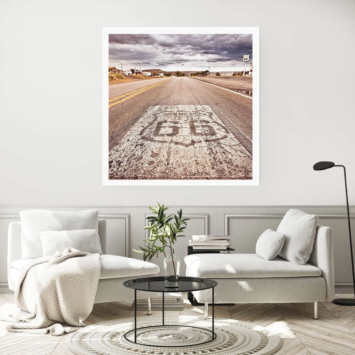 Póster - Mother Road: una leyenda americana - 60x60 cm