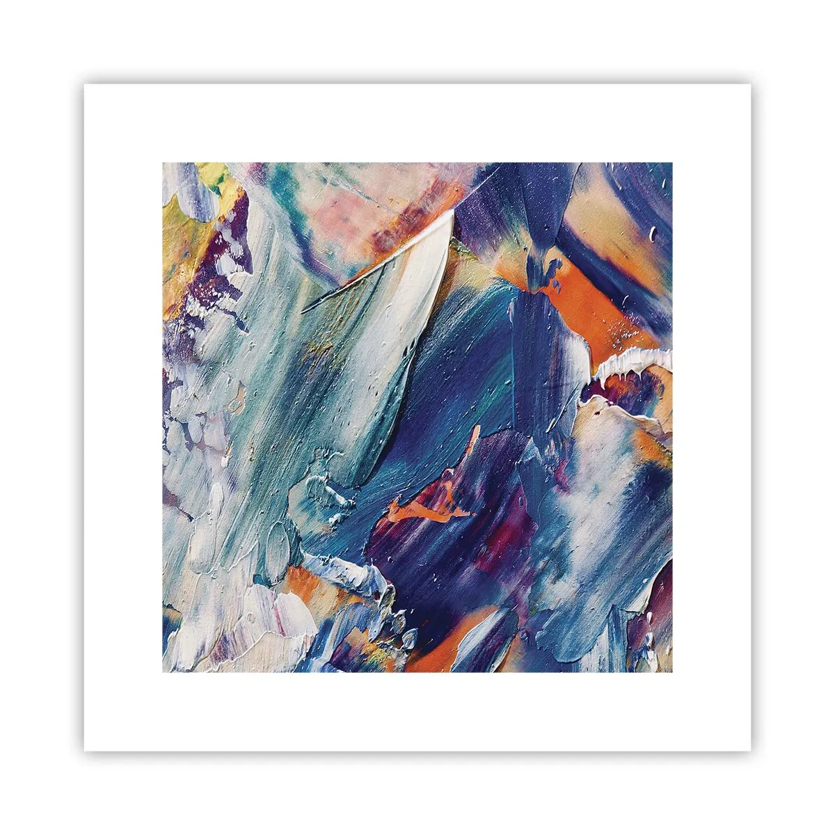 Póster - Confusión de colores - 30x30 cm