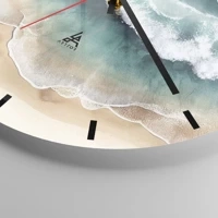 Esfera sin numeración, con rayas