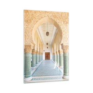 Cuadro sobre vidrio - Impresiones sobre Vidrio - De los cuentos de Sherezade - 80x120 cm