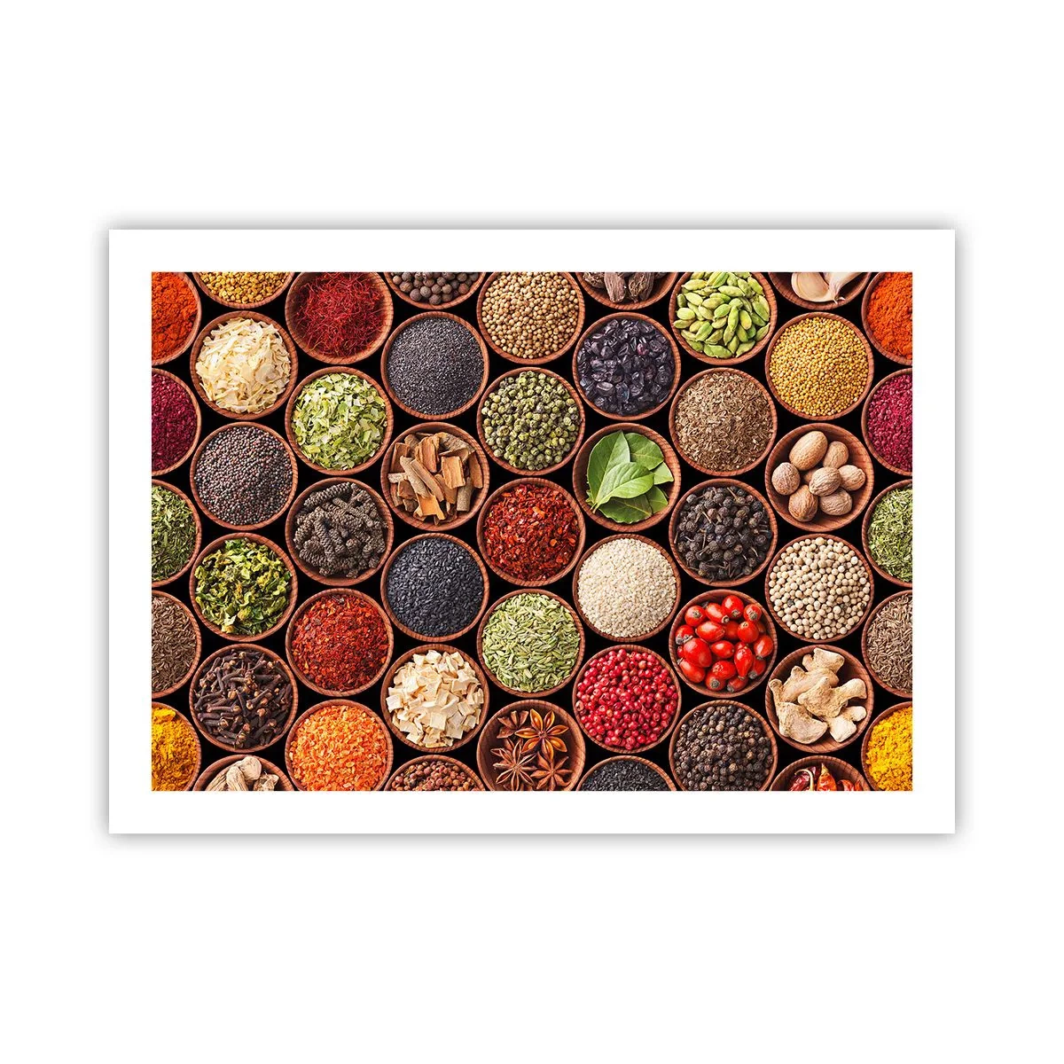 Póster - Todos los sabores del mundo - 70x50 cm