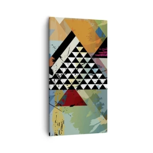 Cuadro sobre lienzo - Impresión de Imagen - Qué sencillo es - 55x100 cm