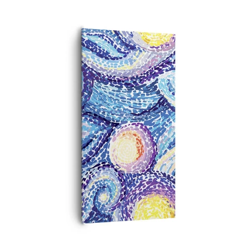 Cuadro sobre lienzo - Impresión de Imagen - De un cuadro de Van Gogh - 65x120 cm