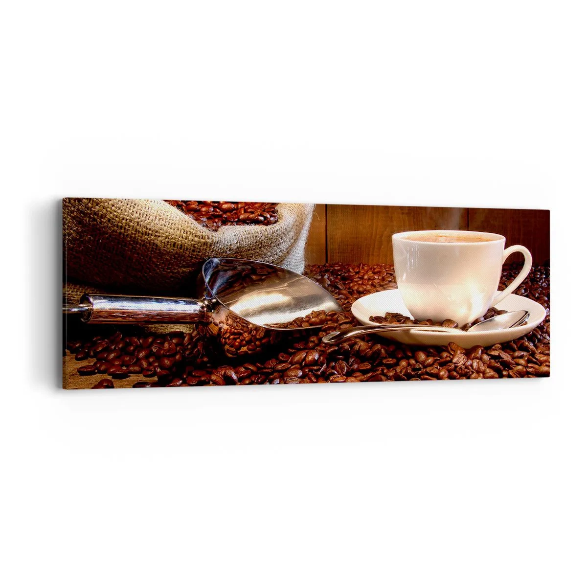 Cuadro sobre lienzo - Impresión de Imagen - ¿Hueles eso? - 90x30 cm