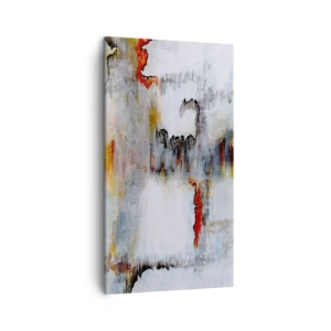 Cuadro sobre lienzo - Impresión de Imagen - Abstracto sobre el agua - 45x80 cm