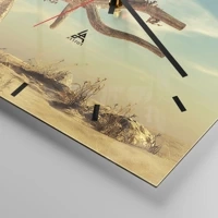 Esfera sin numeración, con rayas