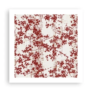 Póster - Como un viejo percal - 50x50 cm