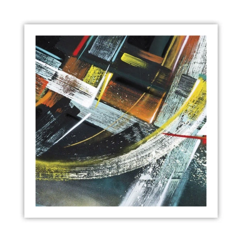 Póster - La energía del movimiento - 60x60 cm