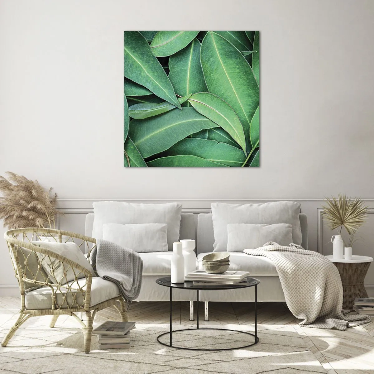 Cuadro sobre vidrio - Impresiones sobre Vidrio - Jugosidad y frescura - 50x50 cm