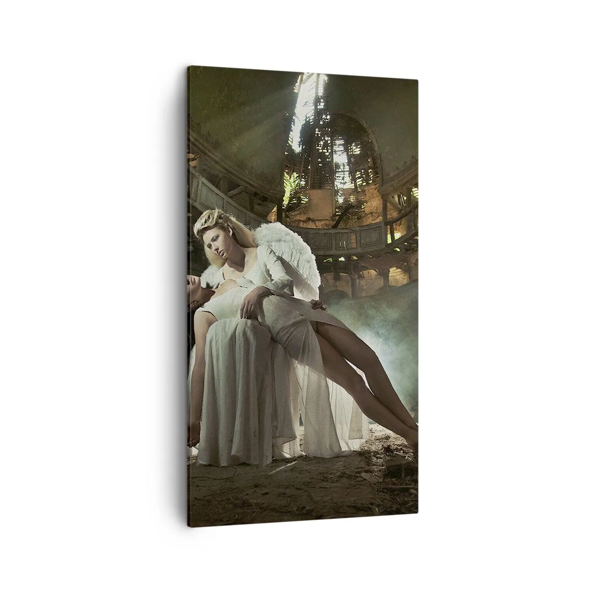 Cuadro sobre lienzo - Impresión de Imagen - El espíritu del viejo teatro - 45x80 cm