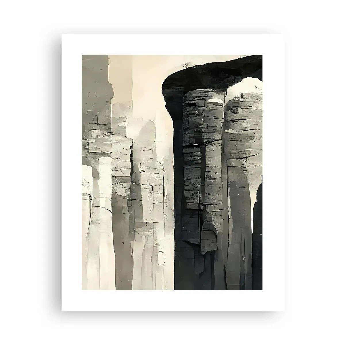 Póster - La majestuosidad de la antigüedad - 40x50 cm