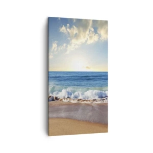 Cuadro sobre lienzo - Impresión de Imagen - Movimiento y quietud al mismo tiempo - 45x80 cm