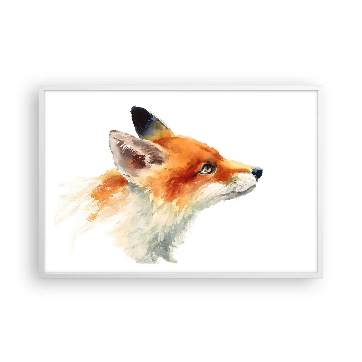 Póster en marco blanco - Nunca se es demasiado cuidadoso - 91x61 cm