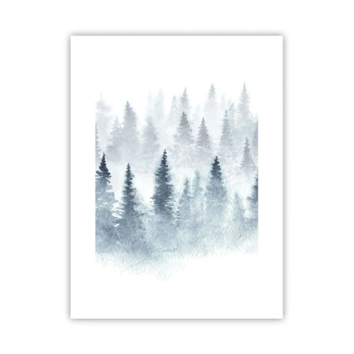 Póster - Envuelto en la niebla - 30x40 cm