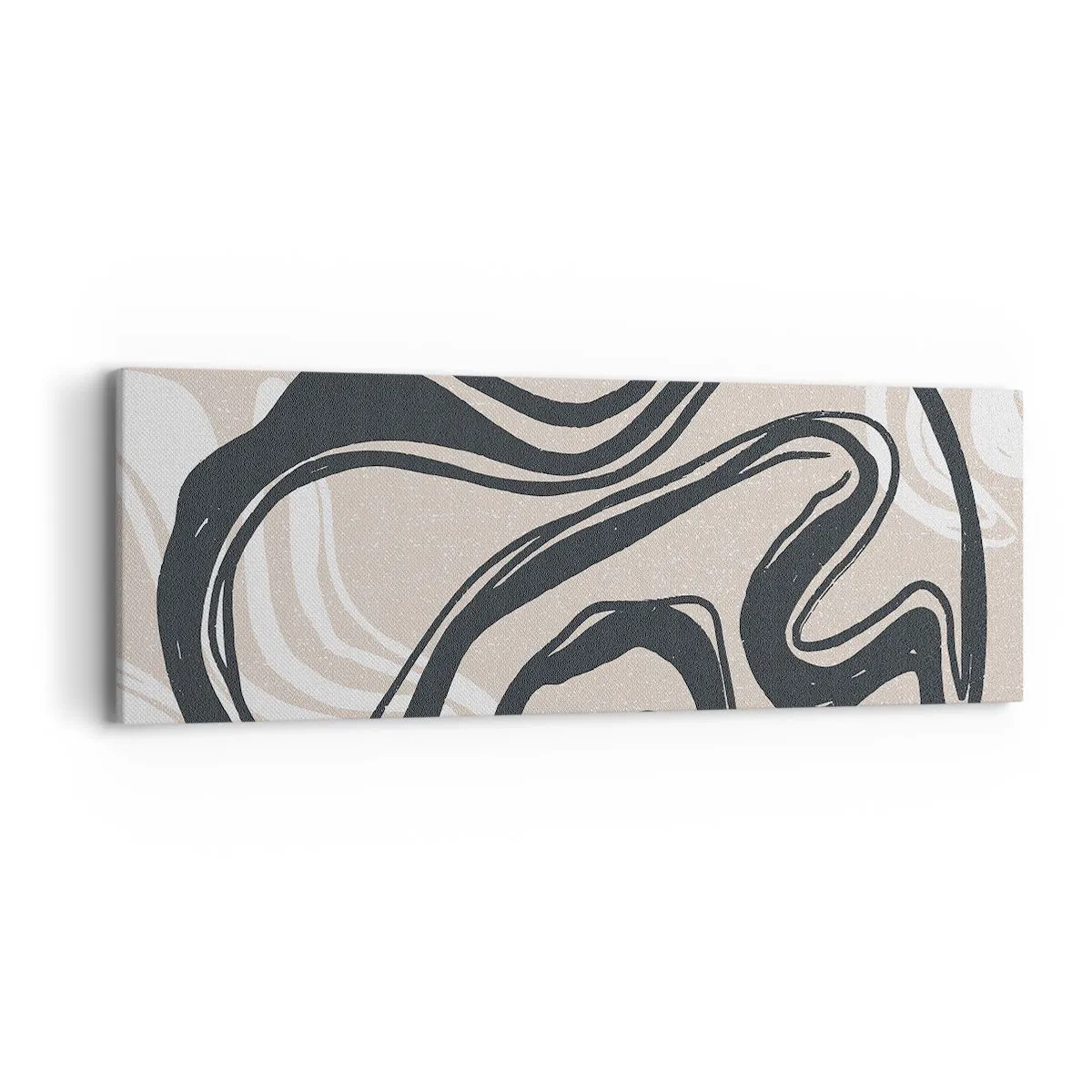 Cuadro sobre lienzo - Impresión de Imagen - Expresión multiplicada - 90x30 cm