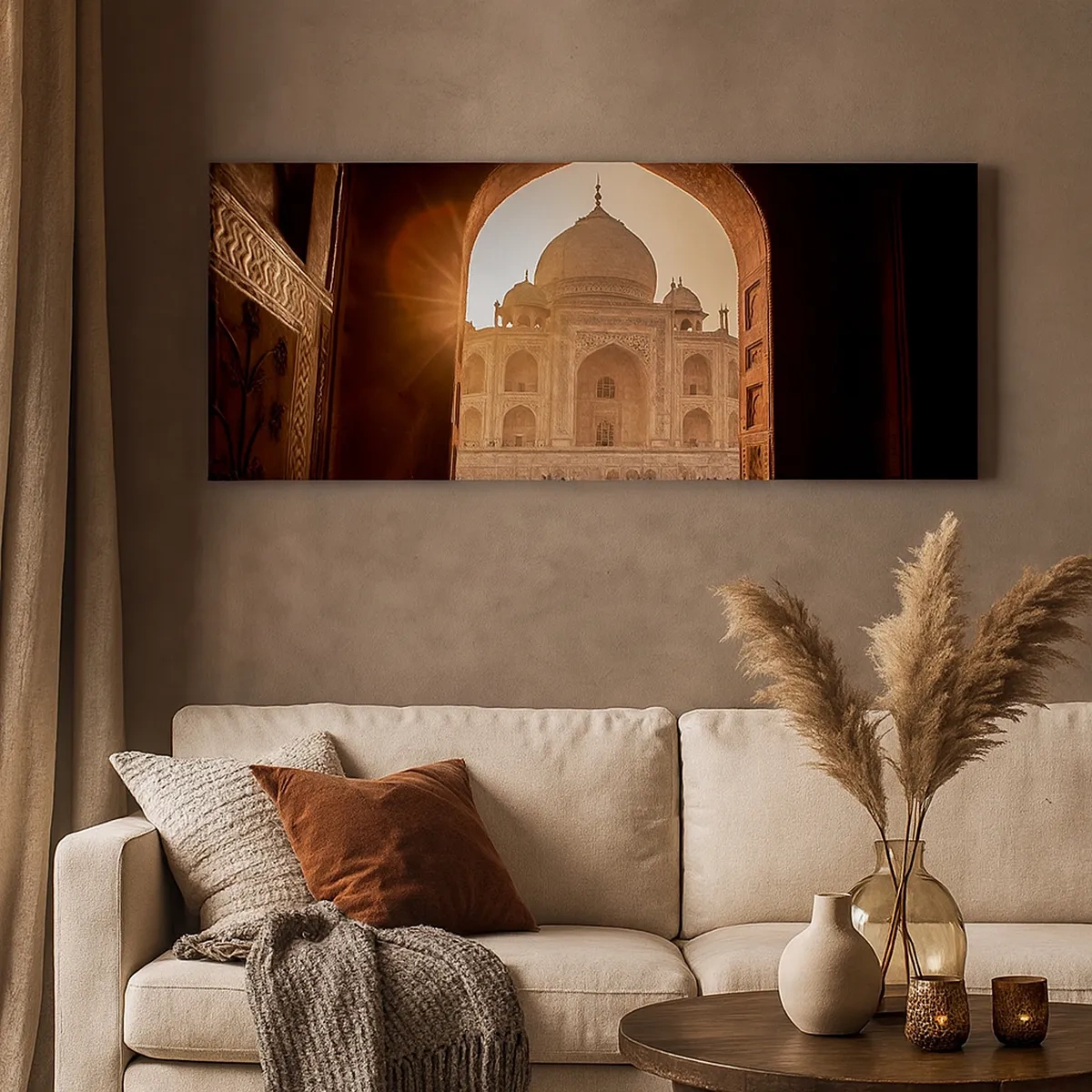 Cuadro sobre lienzo - Impresión de Imagen - Un monumento al amor sobrenatural - 30x30 cm